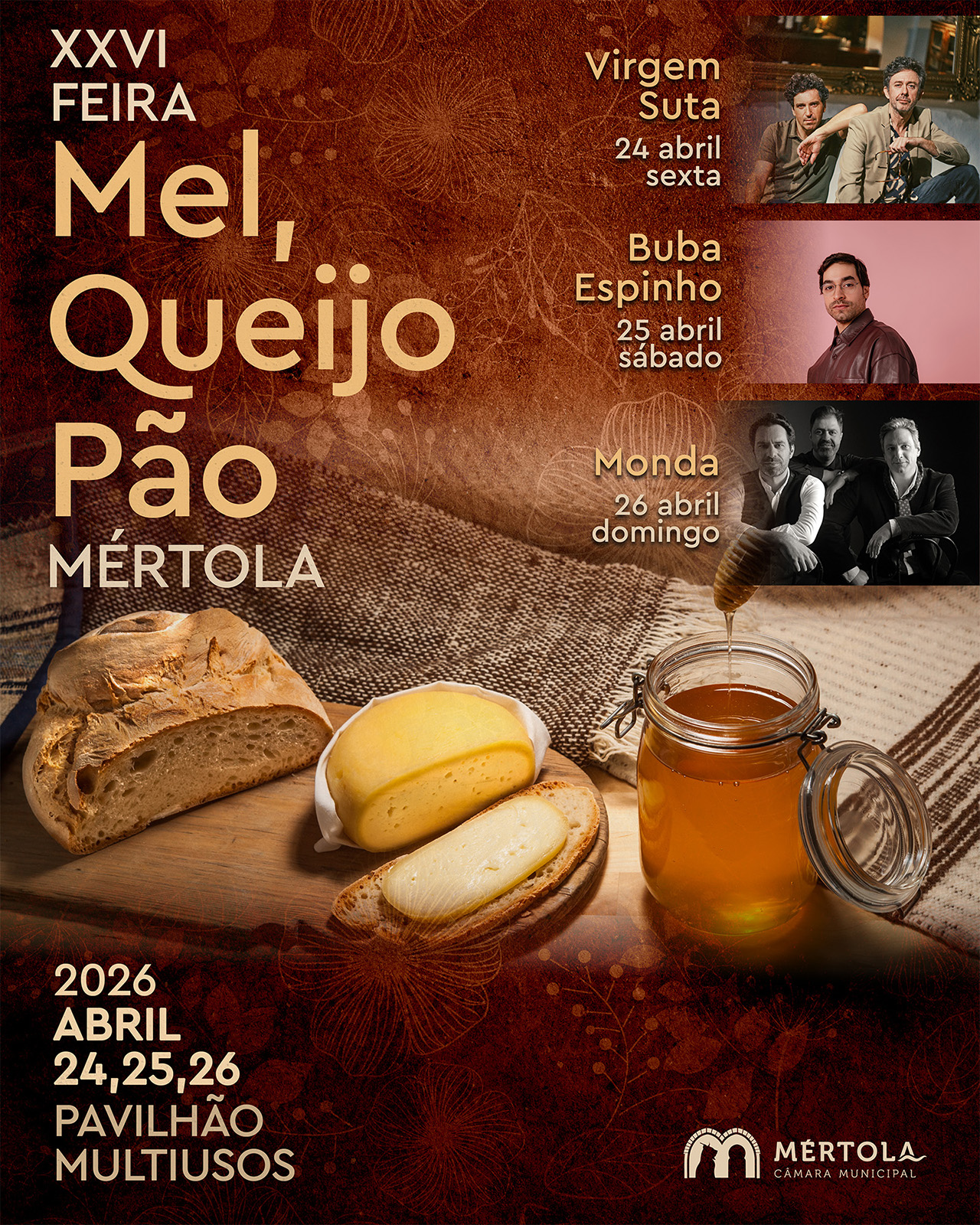 XXVI Feira do Mel, Queijo e Pão - Mértola 2026